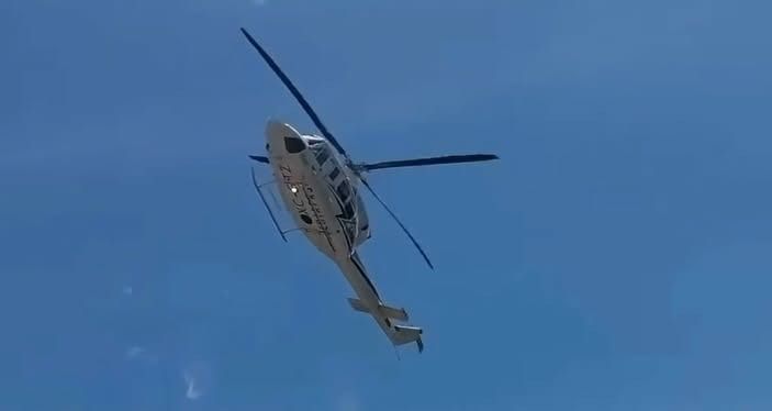 Los pilotos de la aeronave evitaron una colisión. Foto: Gobierno de Chiapas